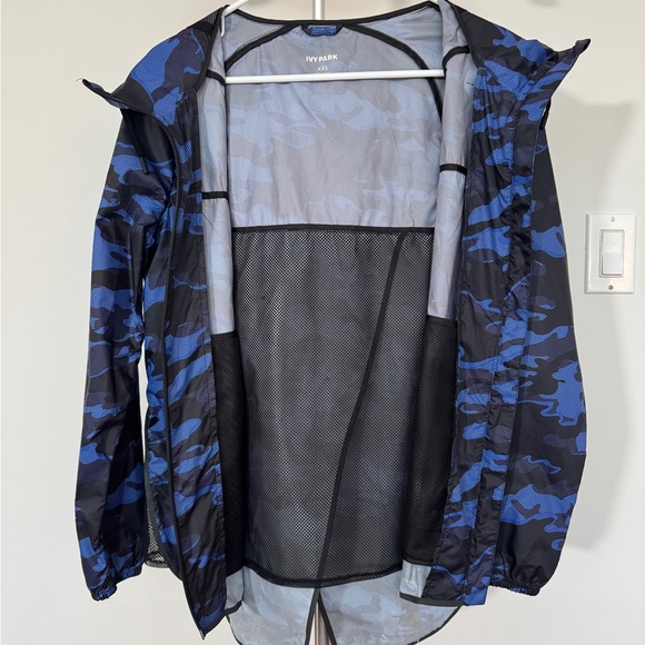 IVY PARK Blue and Black Patterned Jacket - Picture 8 of 8